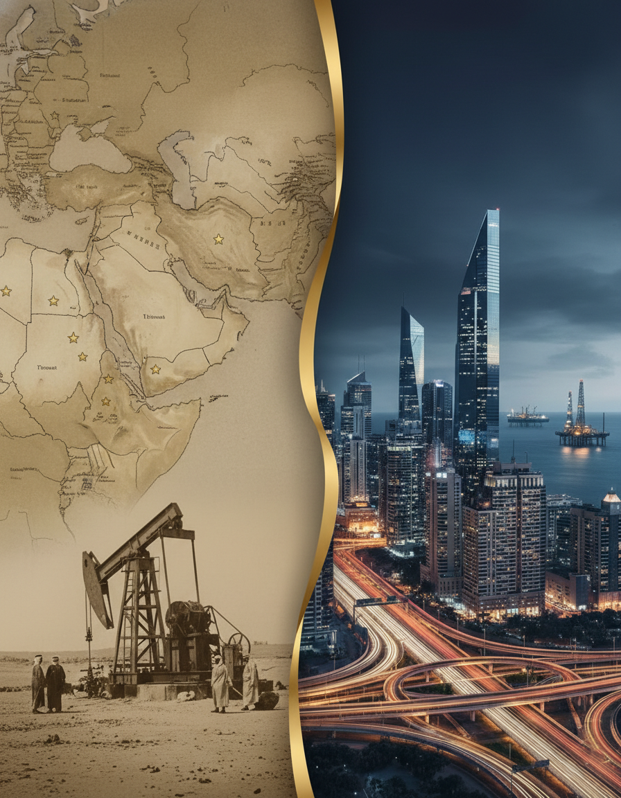 النفط في العالم العربي – الاكتشاف والتحول الاقتصادي