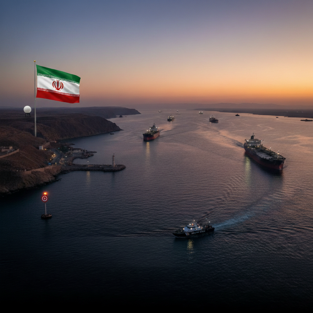 إيران تحصل أولى عائدات رسوم مضيق هرمز وأمريكا تعيد 31 سفينة