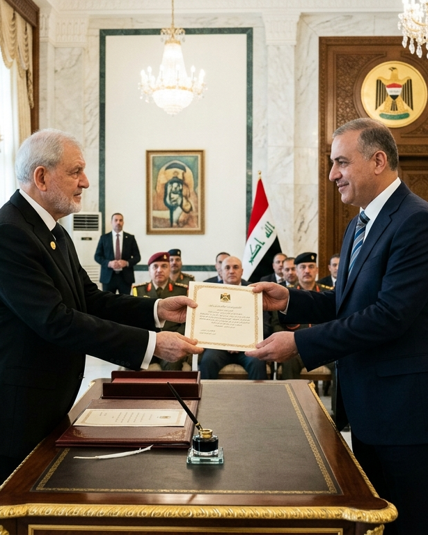 رئيس العراق يكلف علي الزيدي رسمياً بتشكيل الحكومة الجديدة
