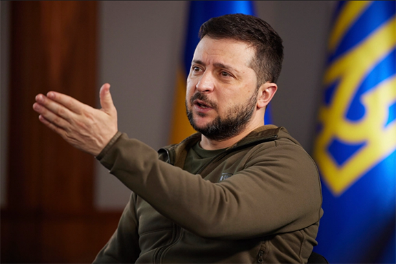 زيلينسكي: تحييد صواريخ بوتين الباليستية يفتح باب التفاوض